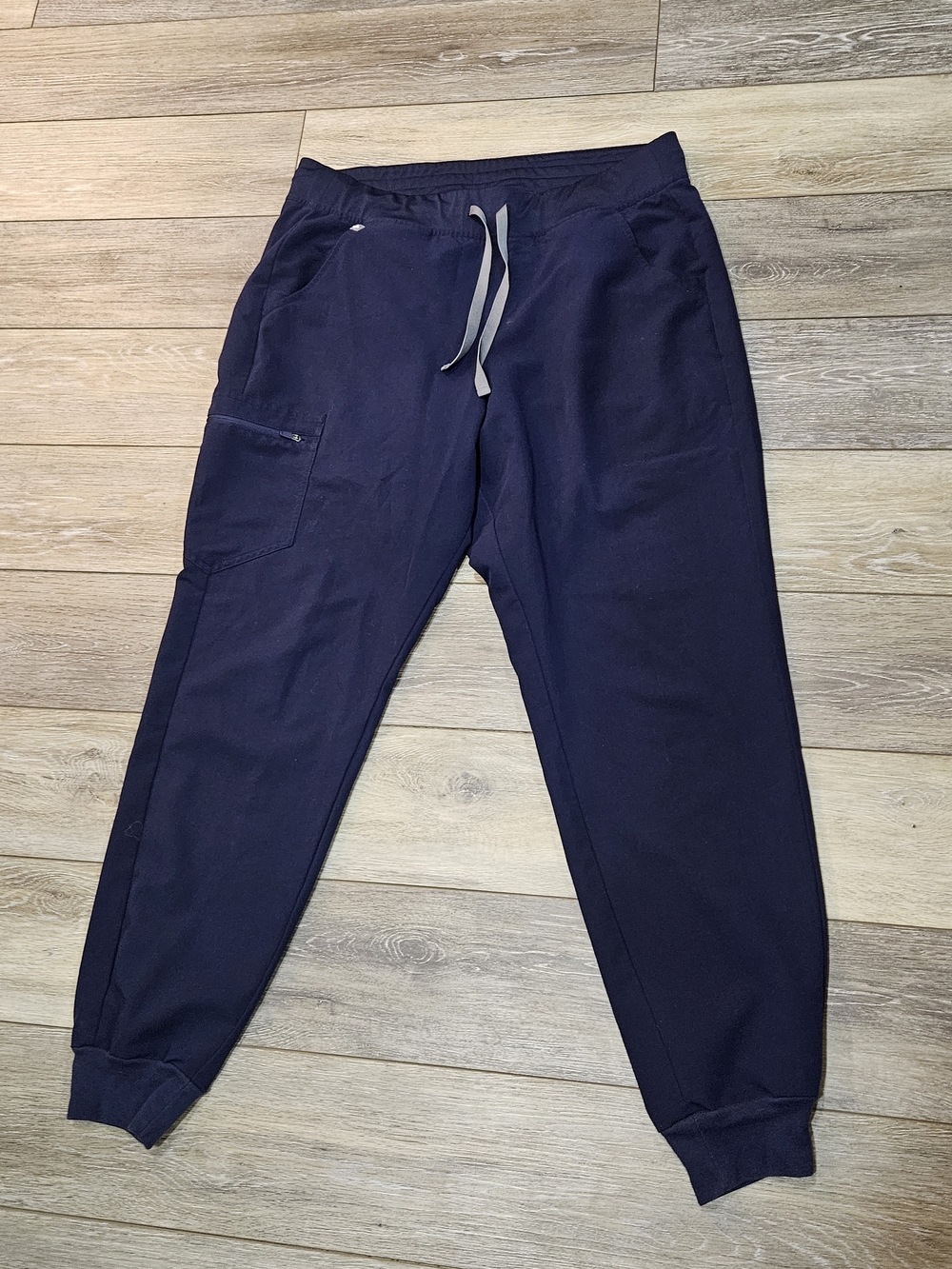 Figs Navy Women's Jogger Scrub Pants Size Large Tall